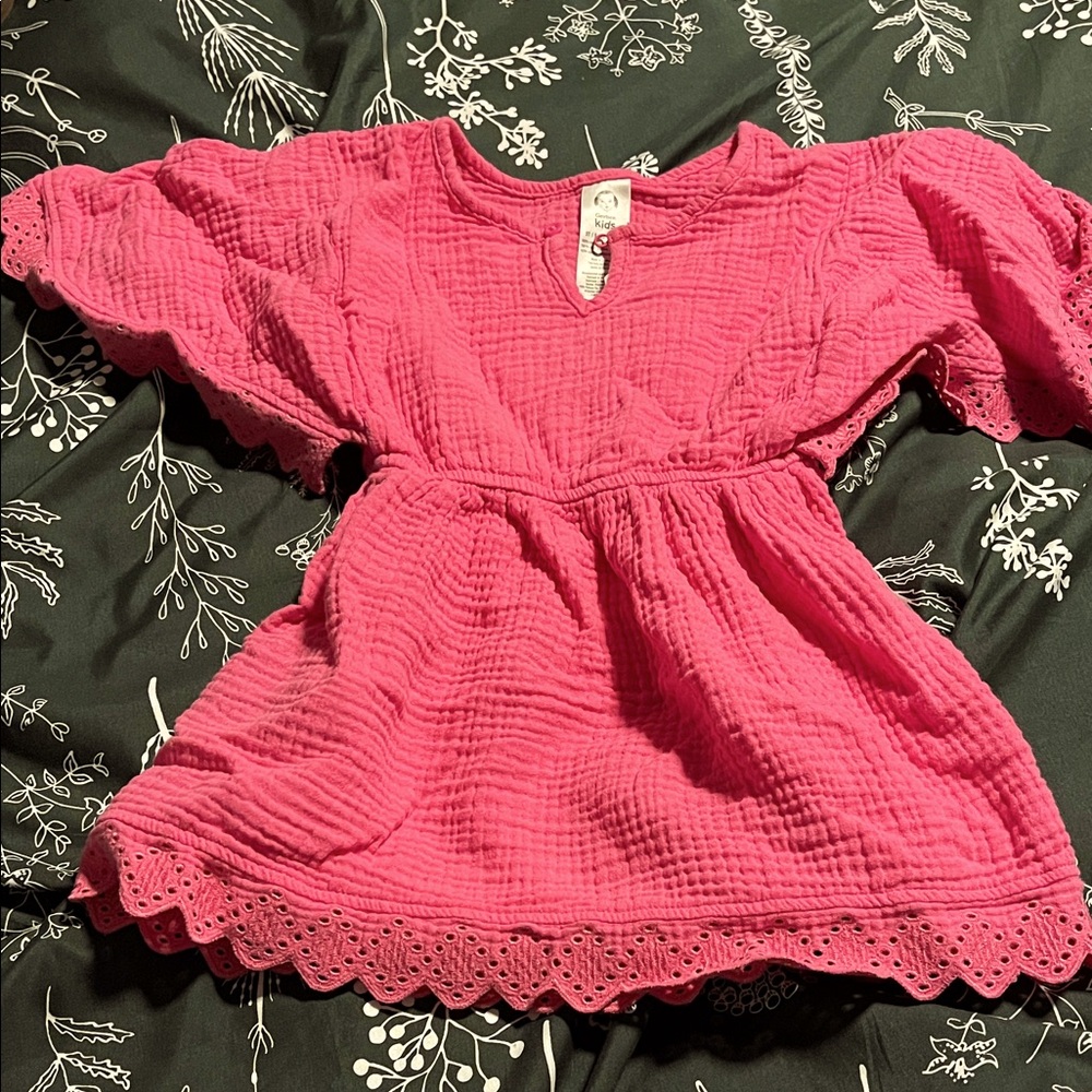 Gerber Kids 5T Pink Swim Coverup